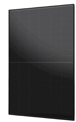 Schwarzes Photovoltaik-Modul